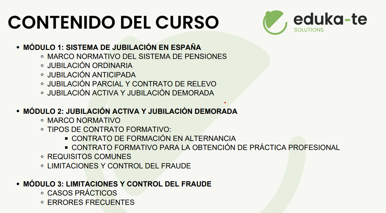 Contenido curso